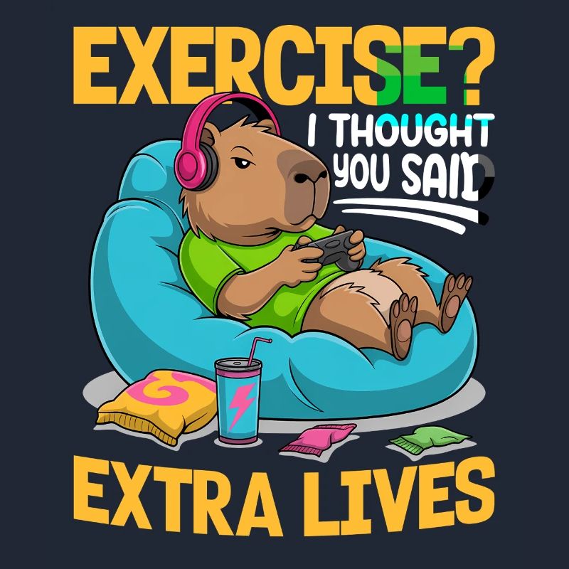 Capybara Gamer Gaming