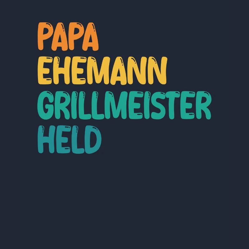 Papa Ehemann Grillmeister Held
