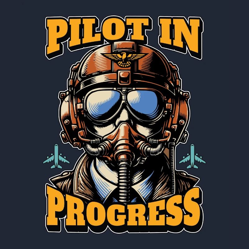 Flight Instructor Pilot In Progress Flight Trainer