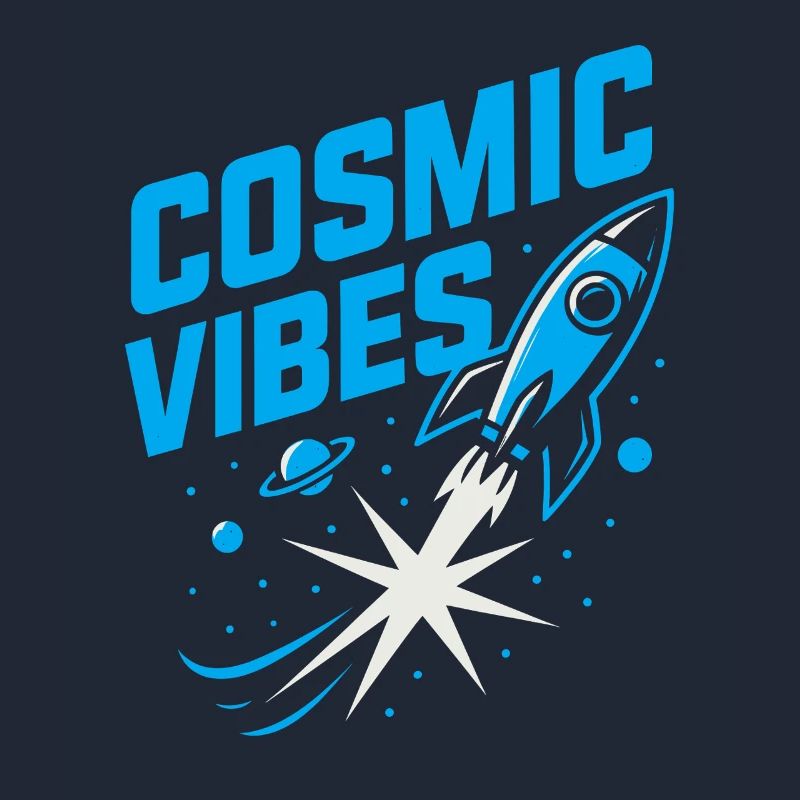 Space nerd design galaxy explorer cosmic
