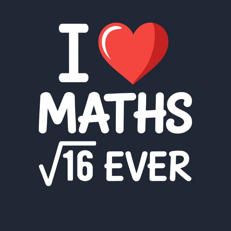 Math J’adore les maths Maths Nerd Professeur de mathématiques