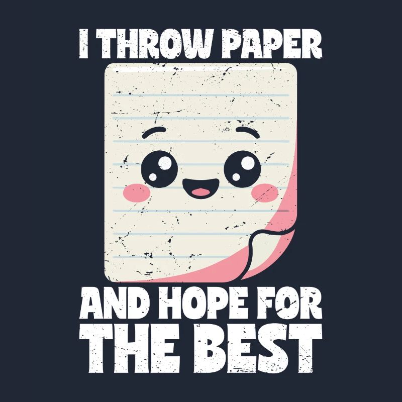 Papier Werfen Schere Stein Papier Geschenk