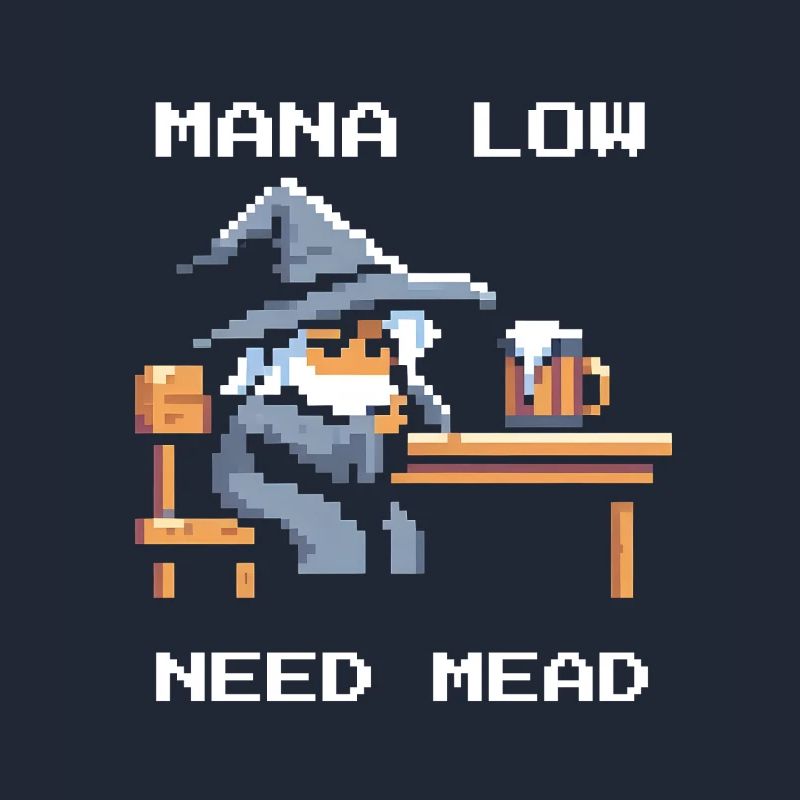 Mana vide ? L’hydromel aide ! | Blague de RPG sorcier