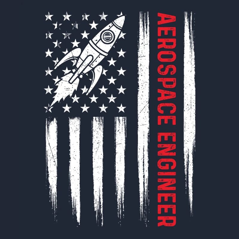 Aerospace Engineer Simple Bold STEM Pride Quote