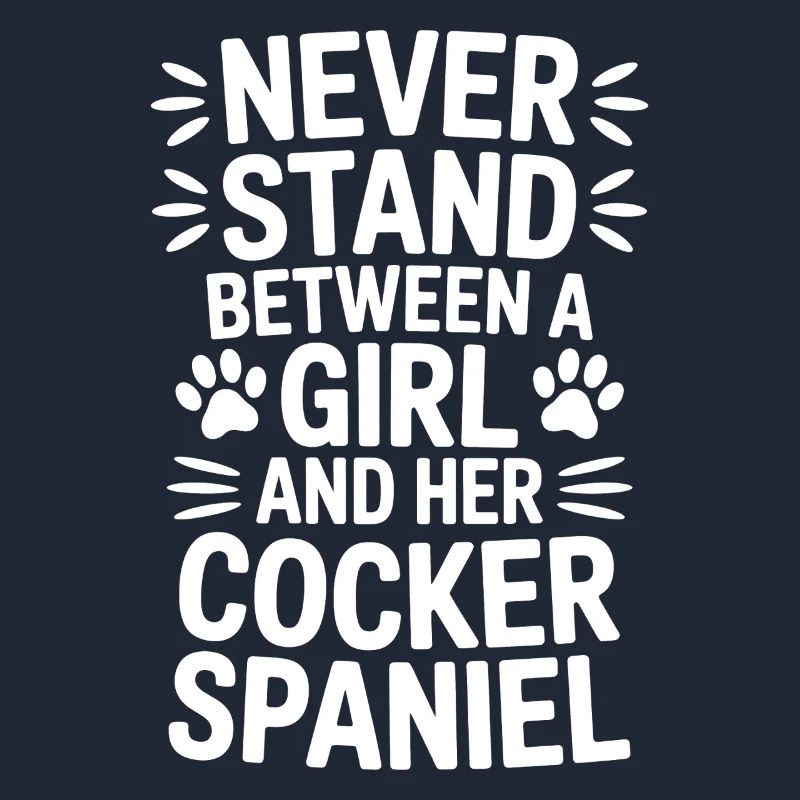 Cocker Spaniel faisant une blague Cadeau de cocker spaniel