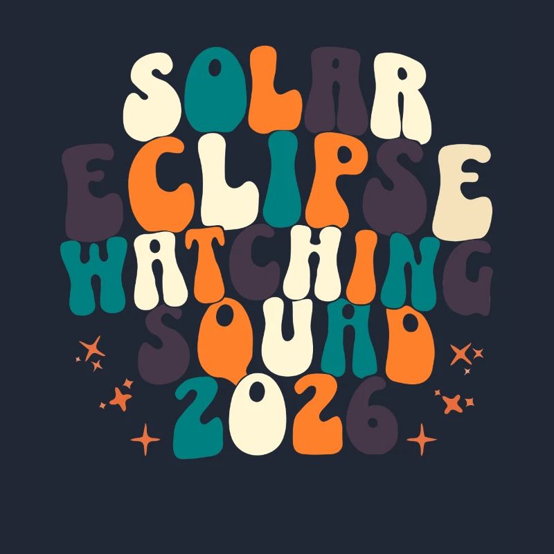 Solar Eclipse Watching Squad 2026