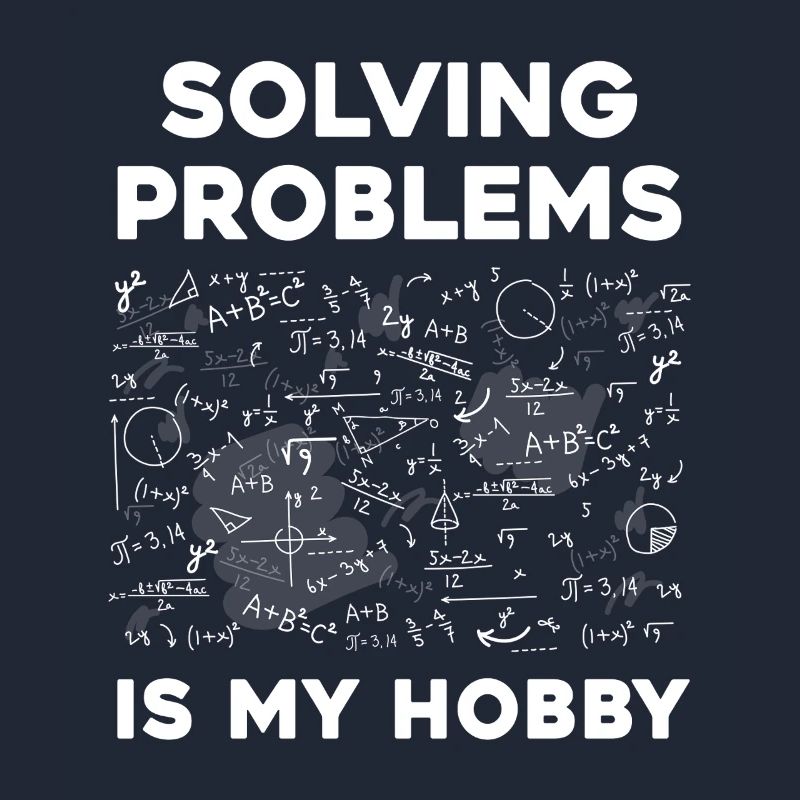 Solving puzzles is my hobby