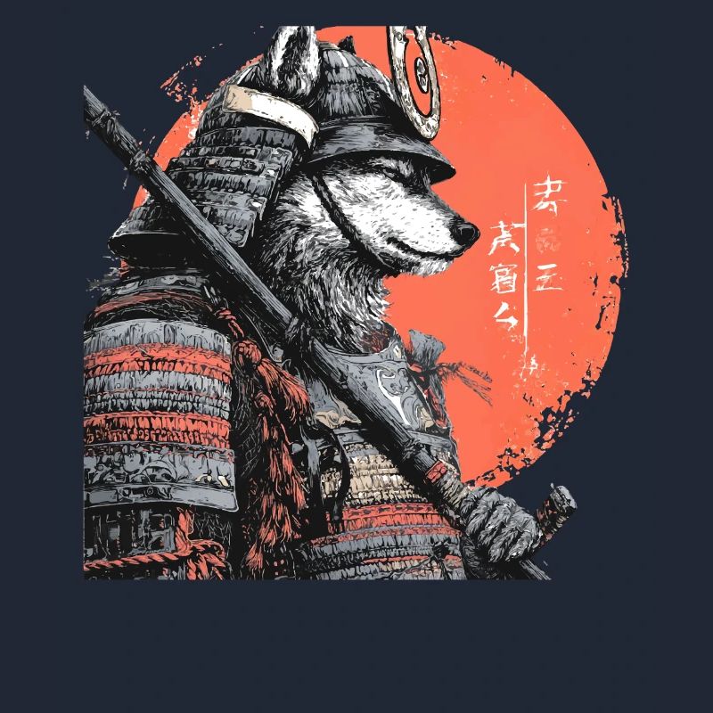 Wolf in Armor samurai 