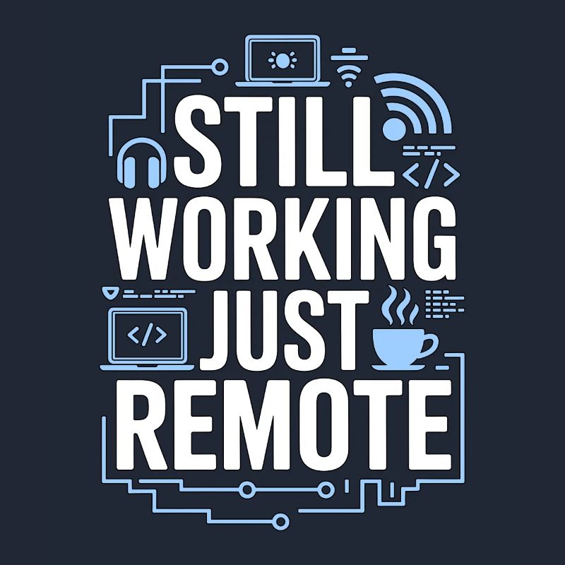 Remote Developer Still Working Remote Tech Worker