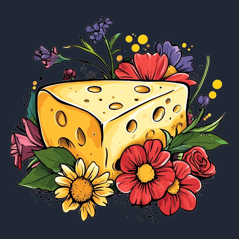 Fromage aux fleurs