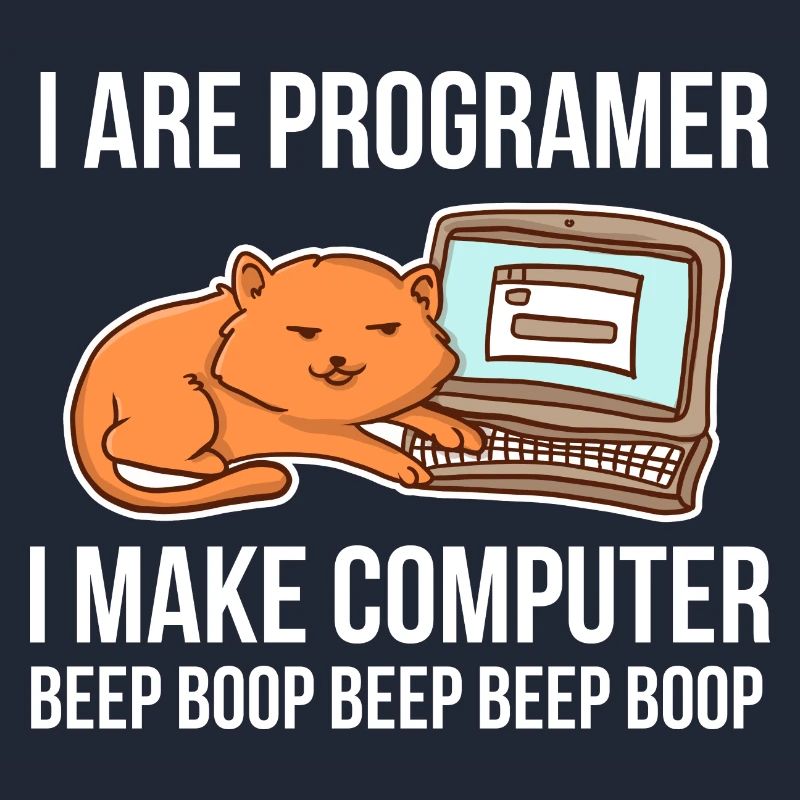 Programmeur-chat-humour pour coder et
