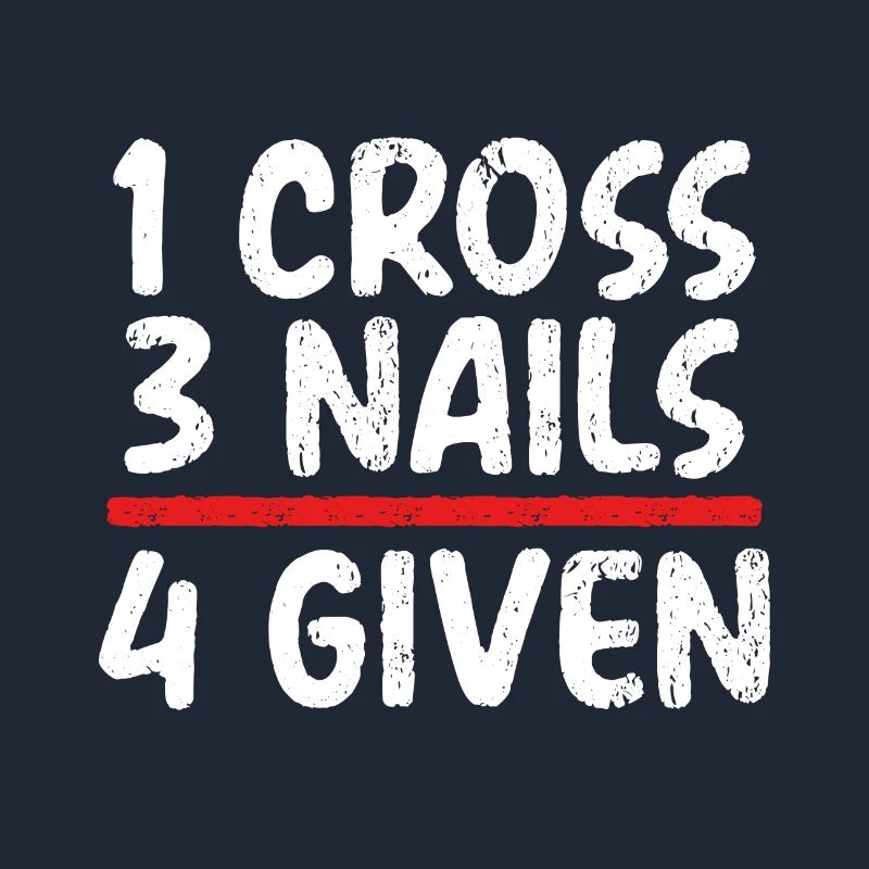 Christian Gift 1 Cross 3 Nails 4 Given Christian