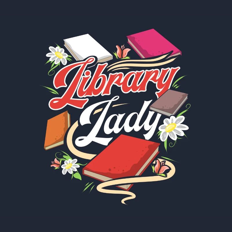 Livre Lover Gift Fun Library Lady Reader