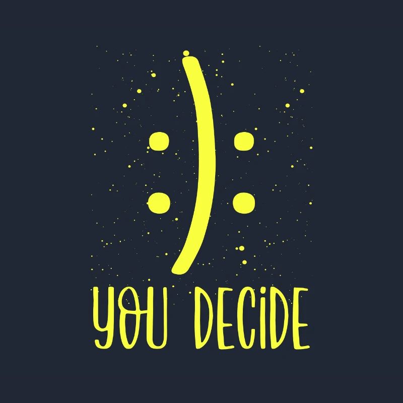 Sarkastisches Lächeln oder Stirnrunzeln Sie entscheiden Sarkasmus Geschenke