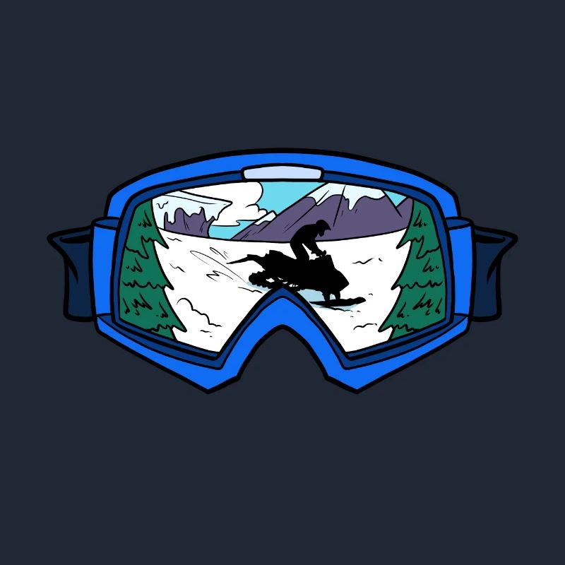 Motor Slede Snowmobiling Goggles Snowmobiler