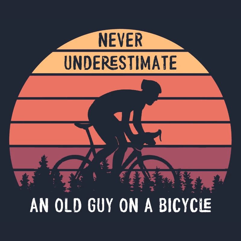 Never Underestimate The Old Guy On A Bicycle