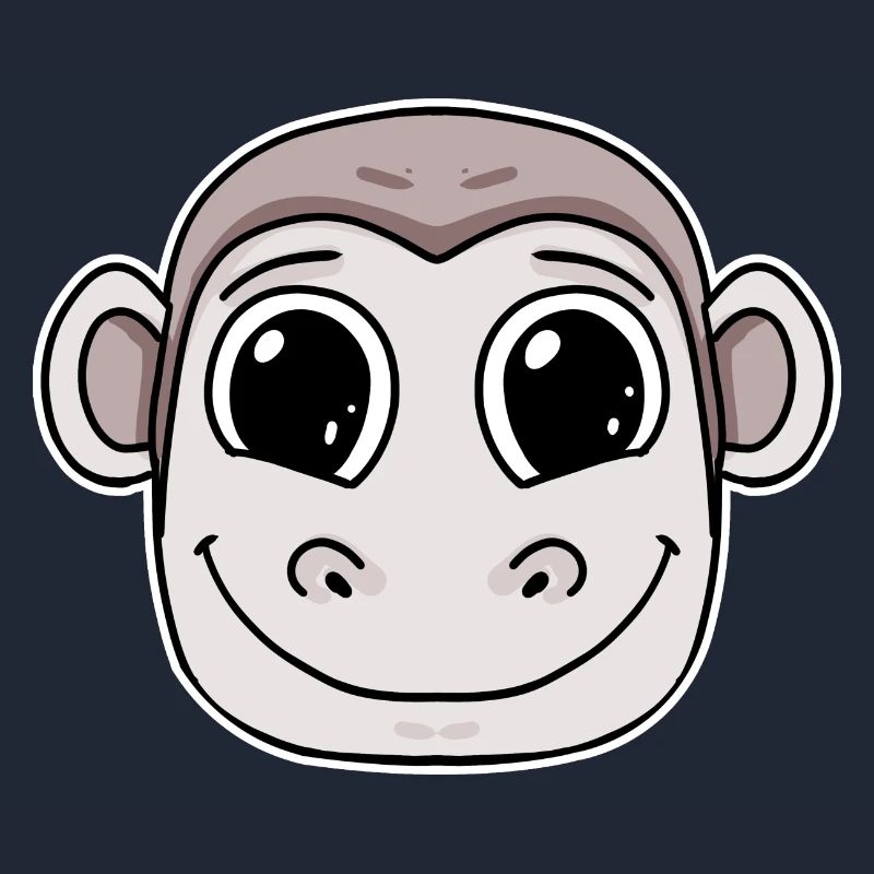 Monkey Head Animal