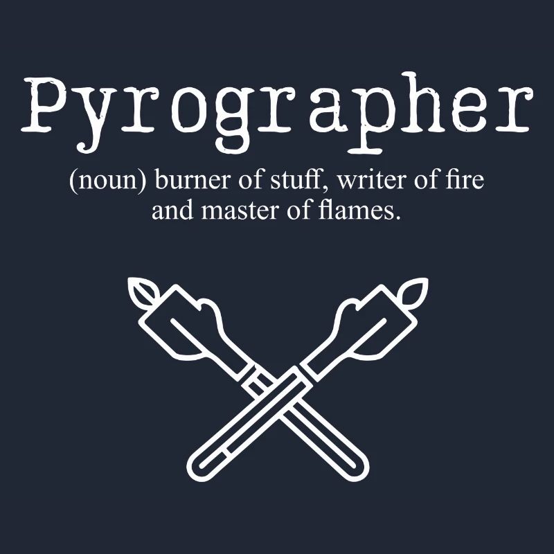 Pyrograph Brenner der Stoffmeisterschaft