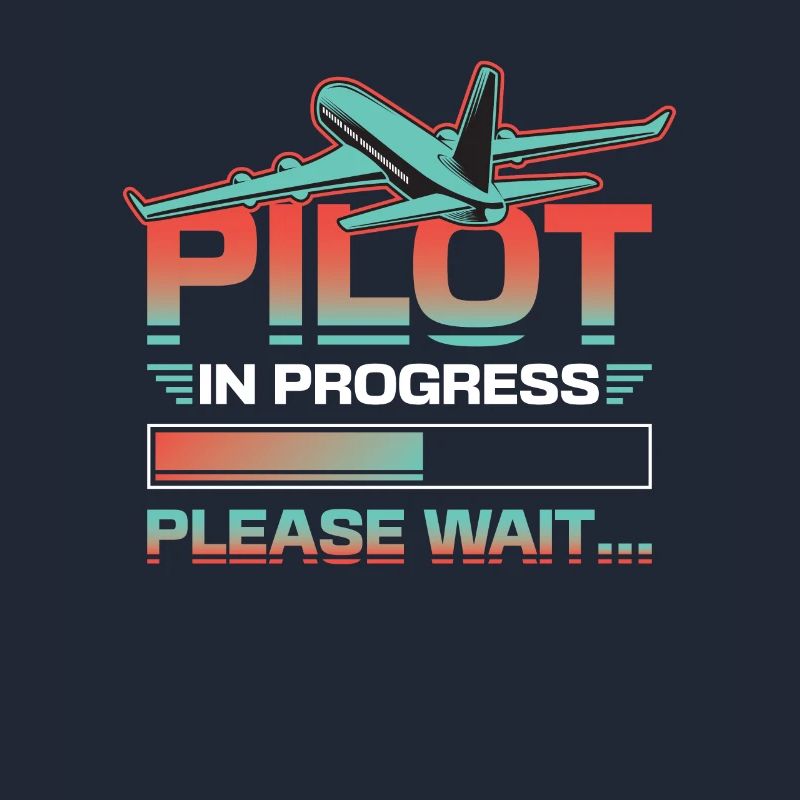 Pilot in progress, please wait, aircraft training