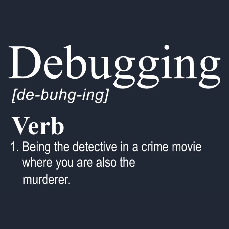 Debugging Programmierer Informatik Computer Nerd