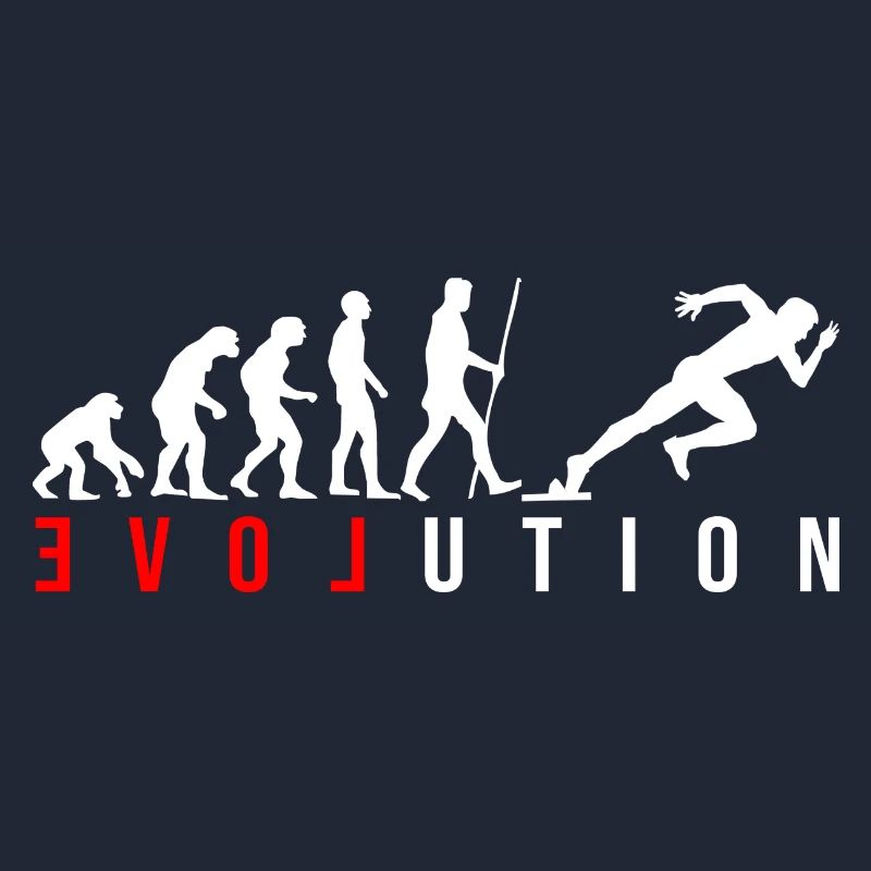 Sprinter Sprint Runner LOVE in red with Evolution