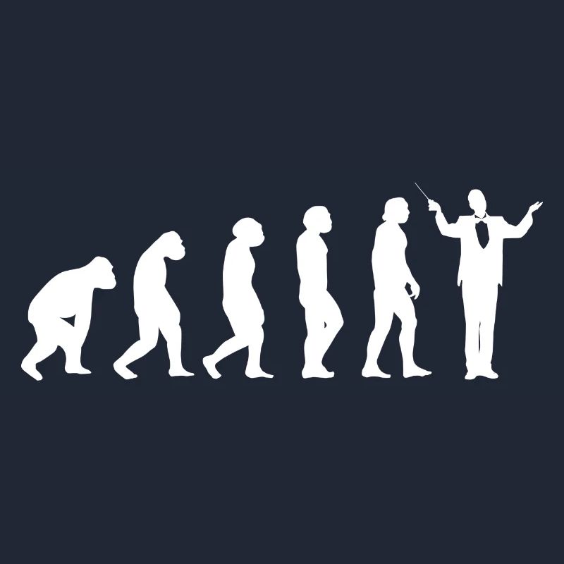Musiker Dirigenten Evolution Dirigent Musik Band