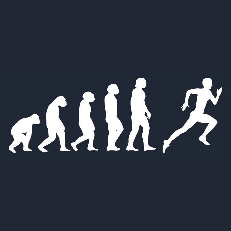 Evolution Marathonläufer