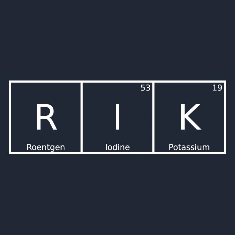 Rik Name First Name Chemistry Periodic Table Elements