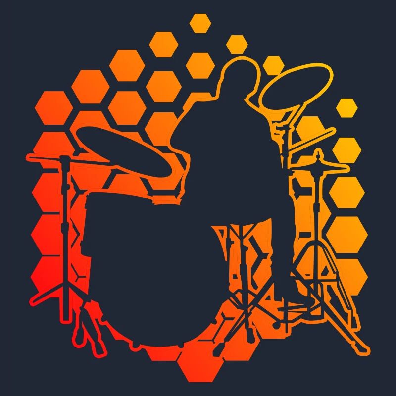 Drum Kit Percussionniste