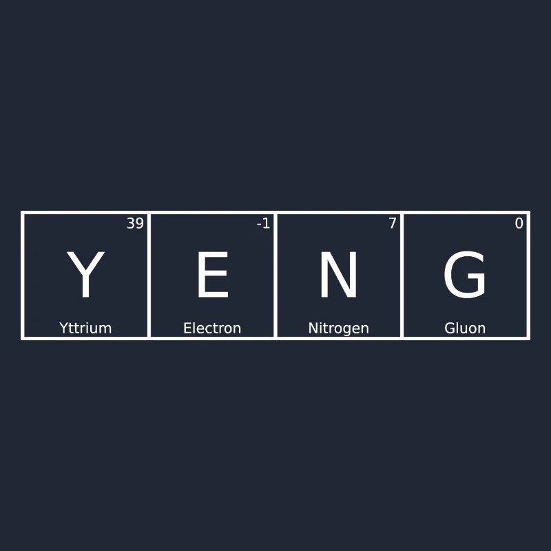 Yeng Surname First Name Chemistry Periodic Table Elements