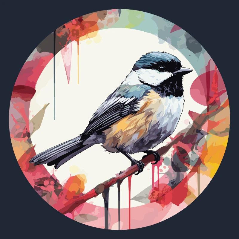 Chickadee bird