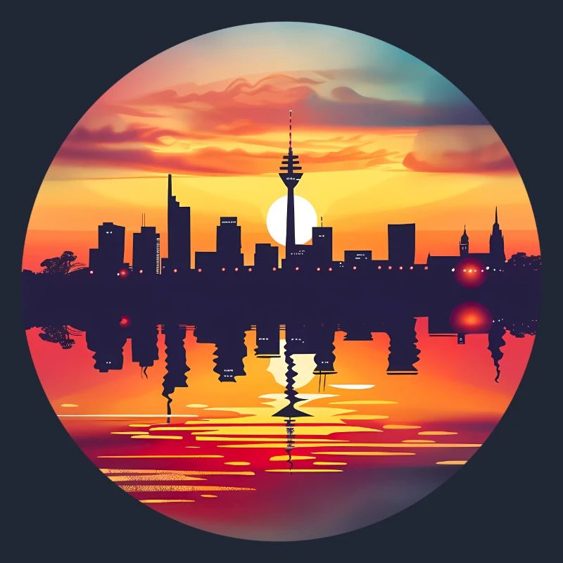 Dusseldorf Skyline