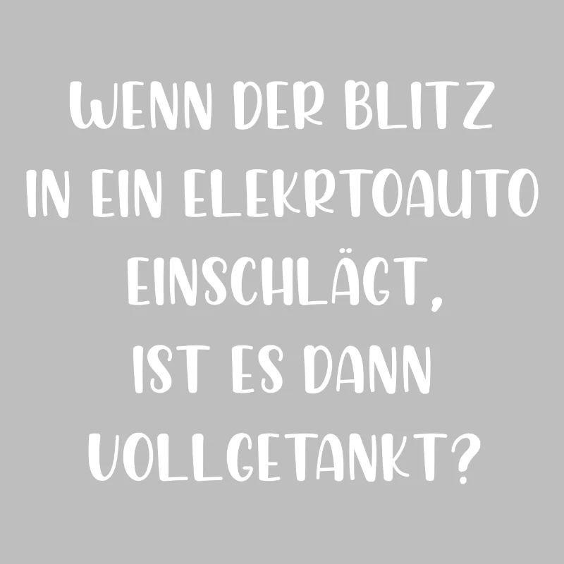 Wenn der Blitz in ein E Auto einschlägt getankt