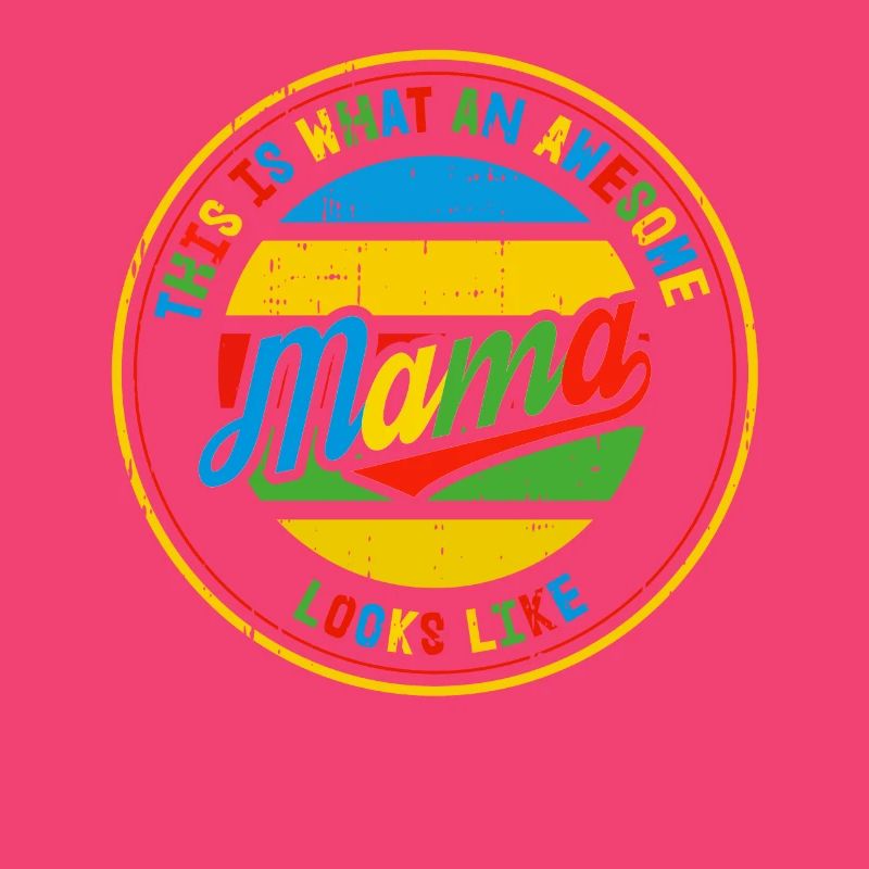 Bester Mama Muttertag Mutter Mom Retro Geschenk