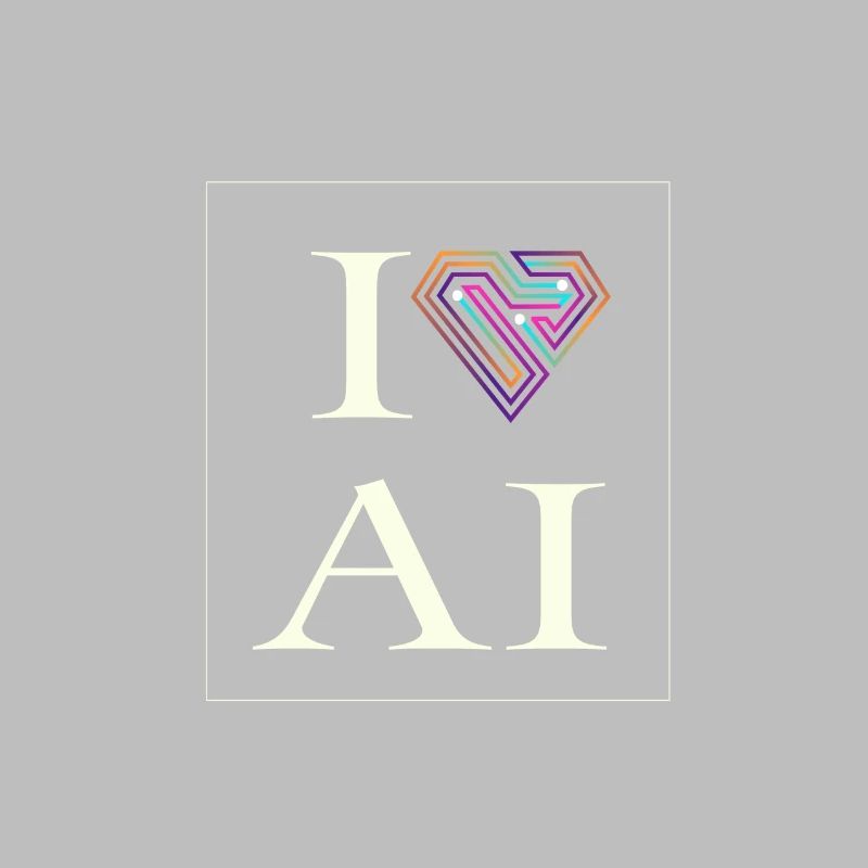 I love AI - Artificial Intelligence ML Technology