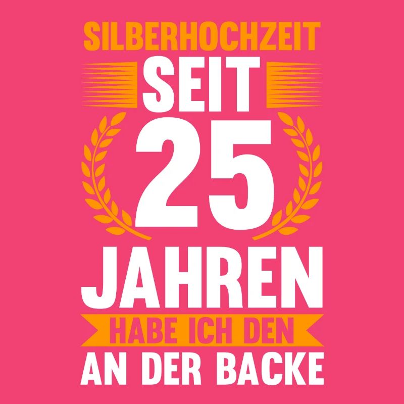 25 Jahre Ehe Ehefrau Ehepaar Geschenk