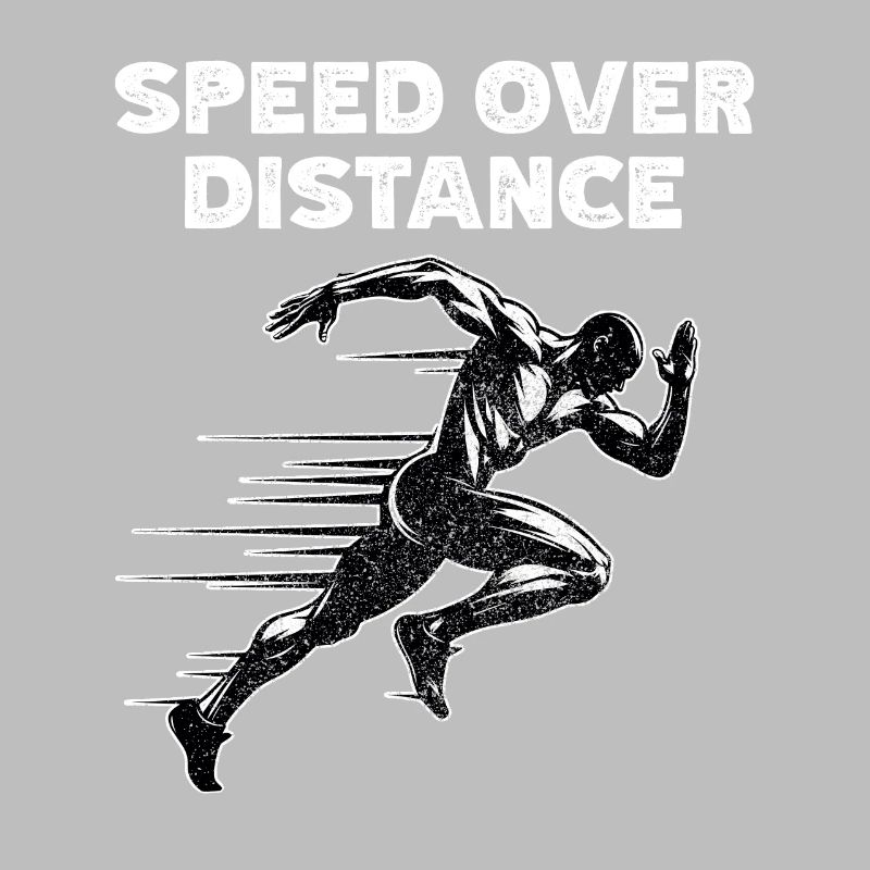 Bahnläufer Sprinter Sprint 100m Sprinter