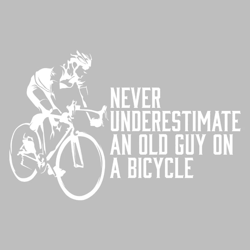 Never Underestimate An Old Guy on a Bicycle
