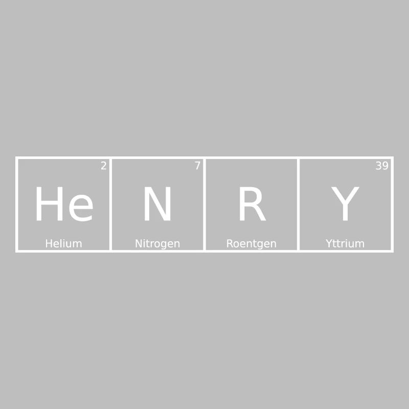 Henry Name First Name Chemistry Periodic Table Elements