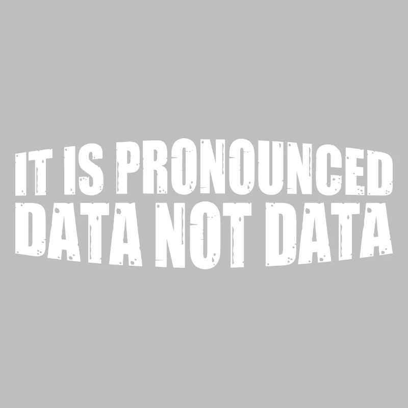it is pronounced data not data 4