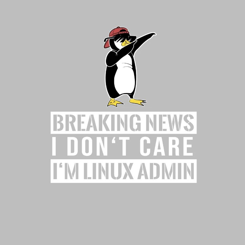 IT nerd Linux Linux penguin geek software engineer