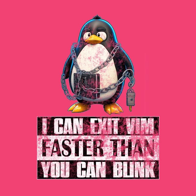 I Can Exit VIM Faster Than You Can Blink Linux