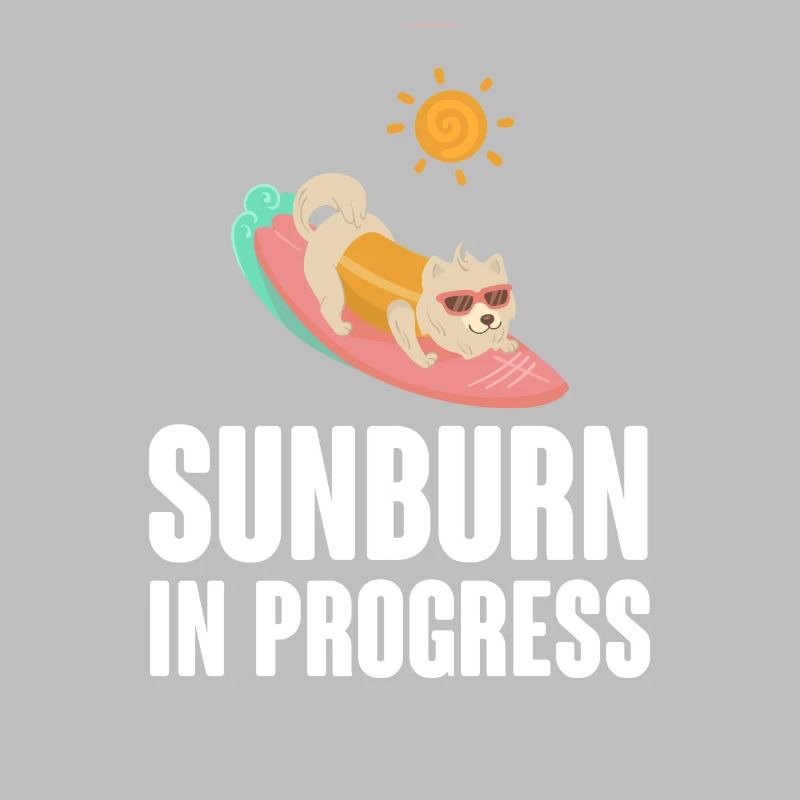 Sunburn In Progress Sunbathing Summertime