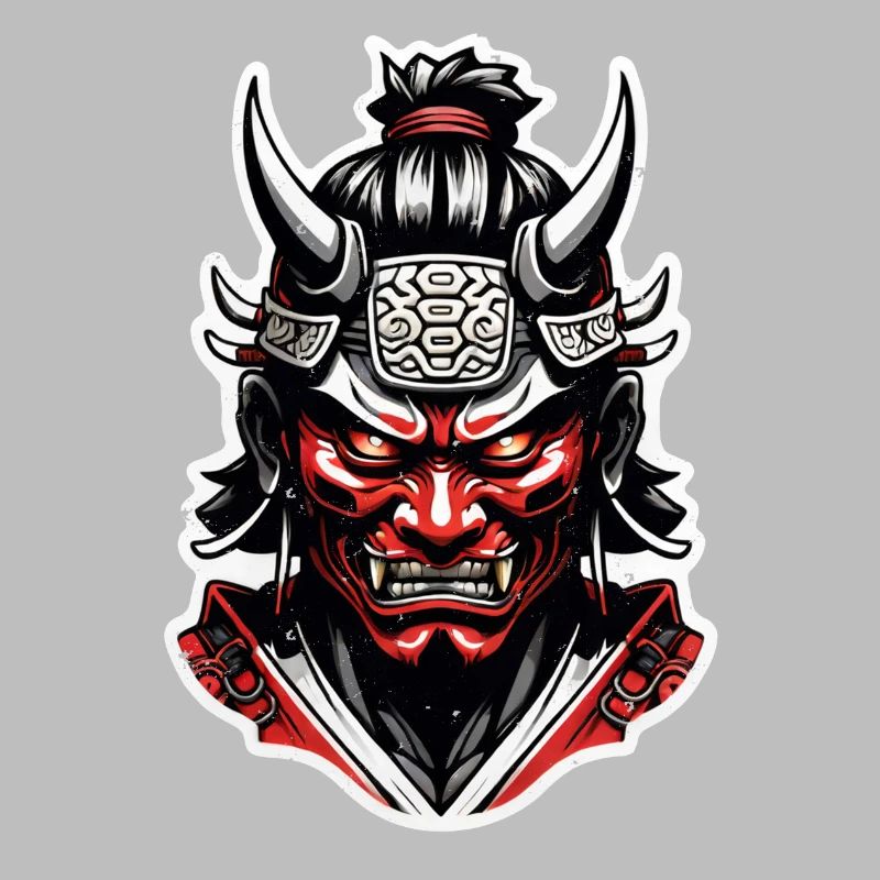 Samurai-Krieger - Japan - Dämon