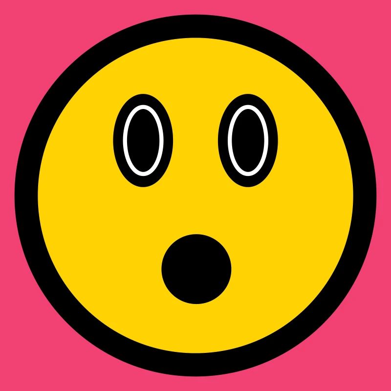 Émoticône perplexe - Symbole d’image - Stroke Face