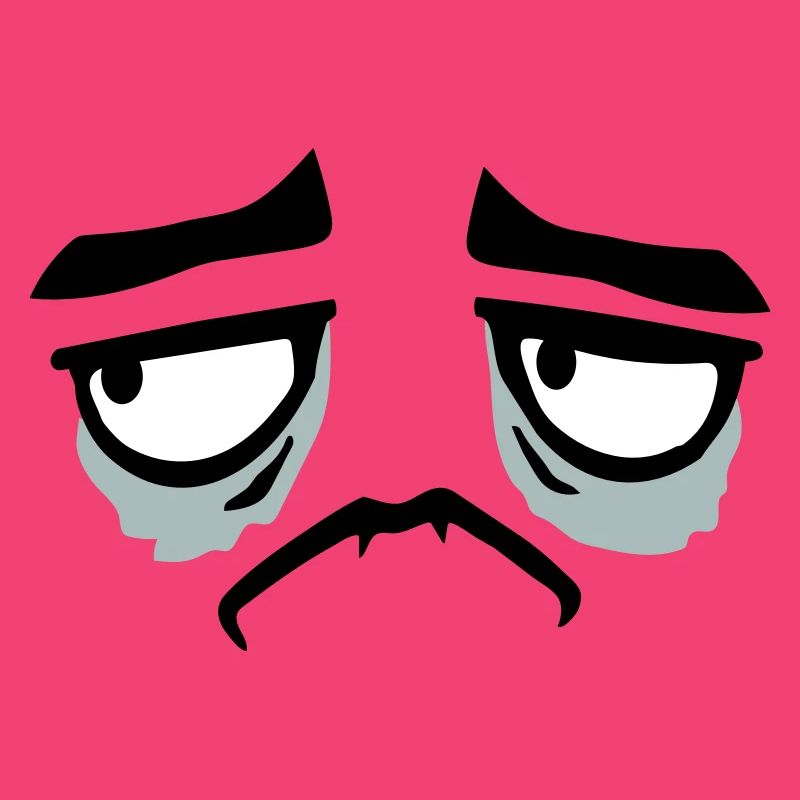 Grumpy sad disappointed face funny