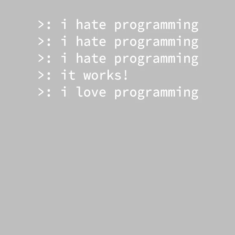 Programmierer Coden Hass Nerd Geek lustig Geschenk