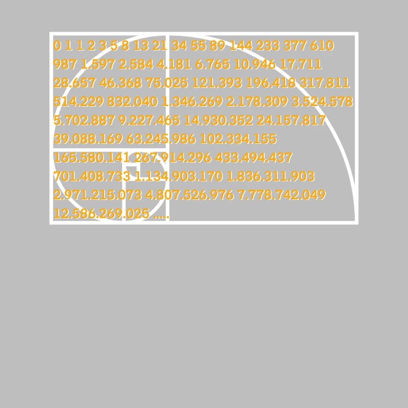 Fibonacci formula number sequence