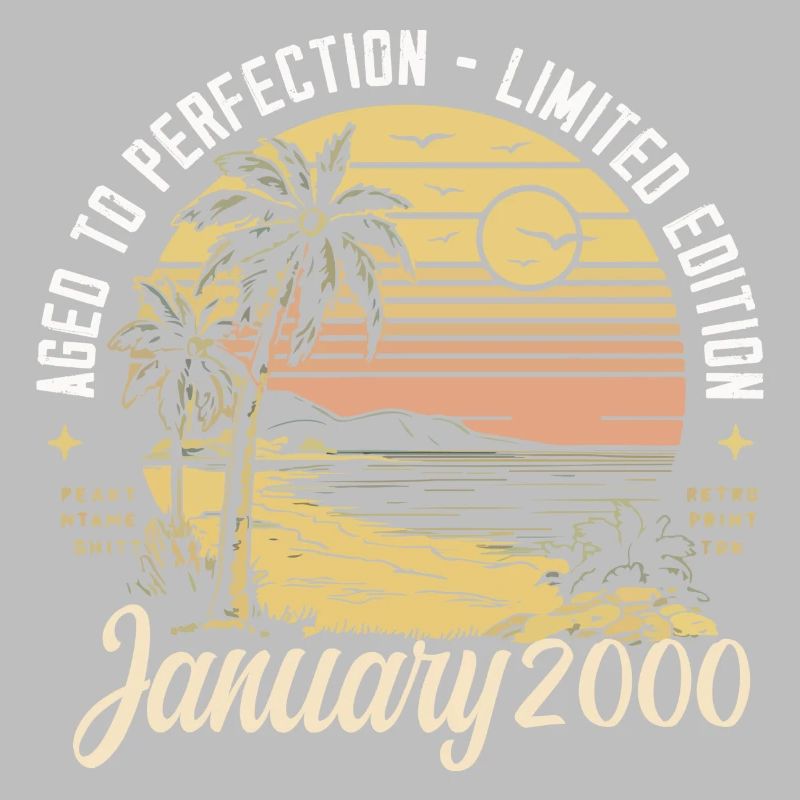 2000 Geburtstag Januar 2000 - Geschenk Januar 2000