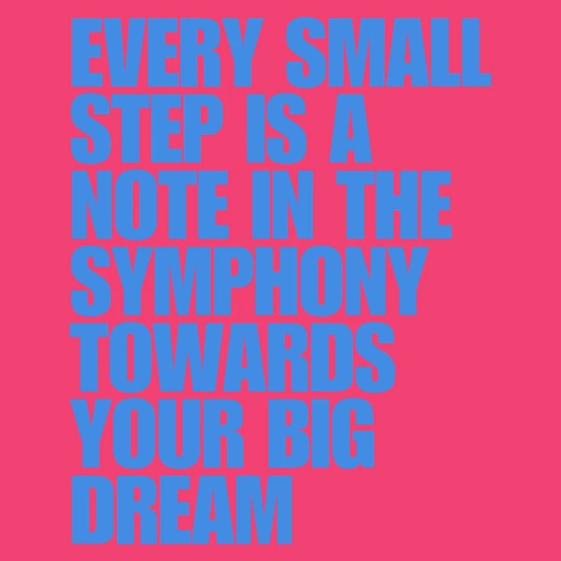 Inspirational Symphony Quote Design